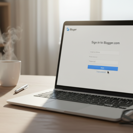 Blogger.com Login