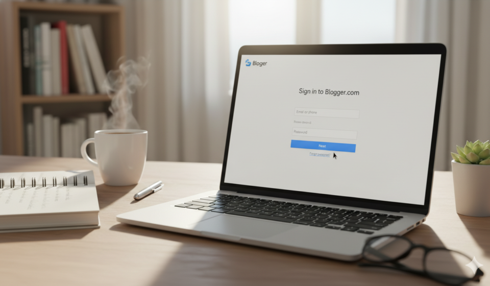 Blogger.com Login