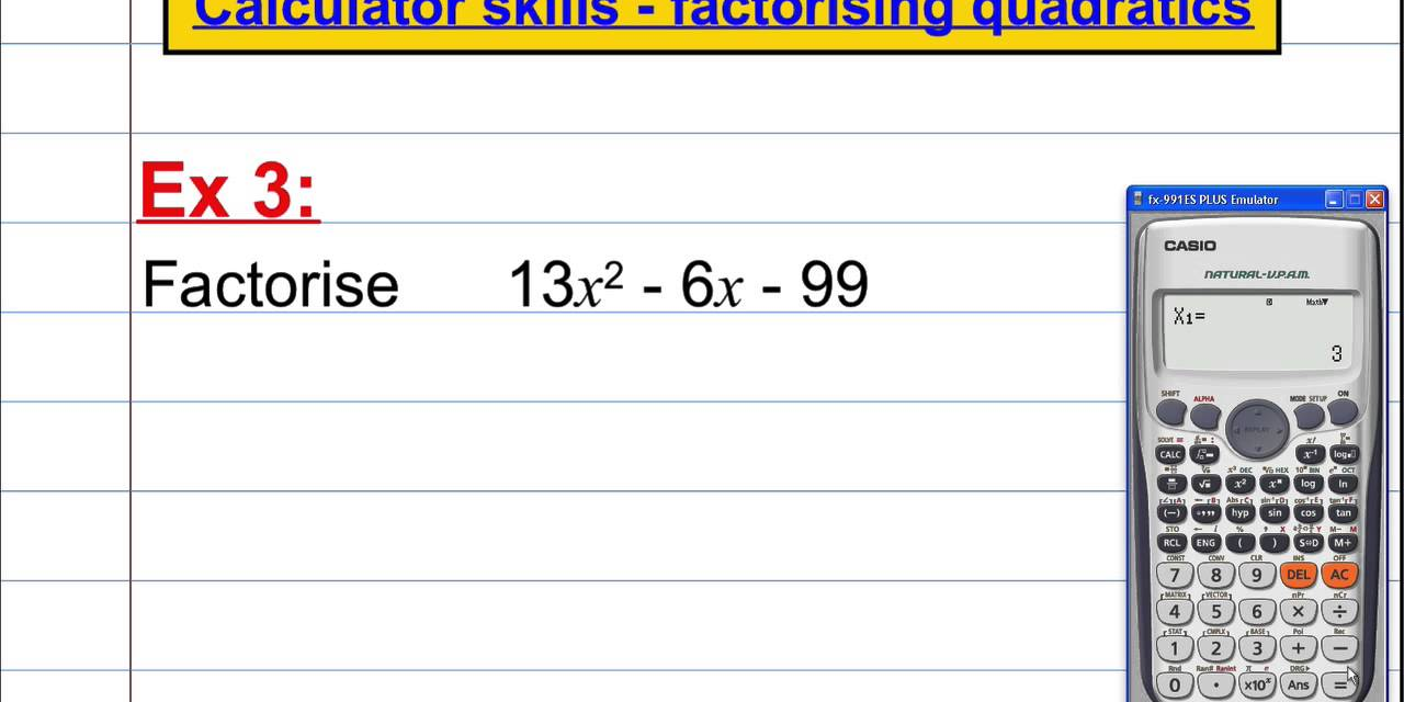 factor calculator