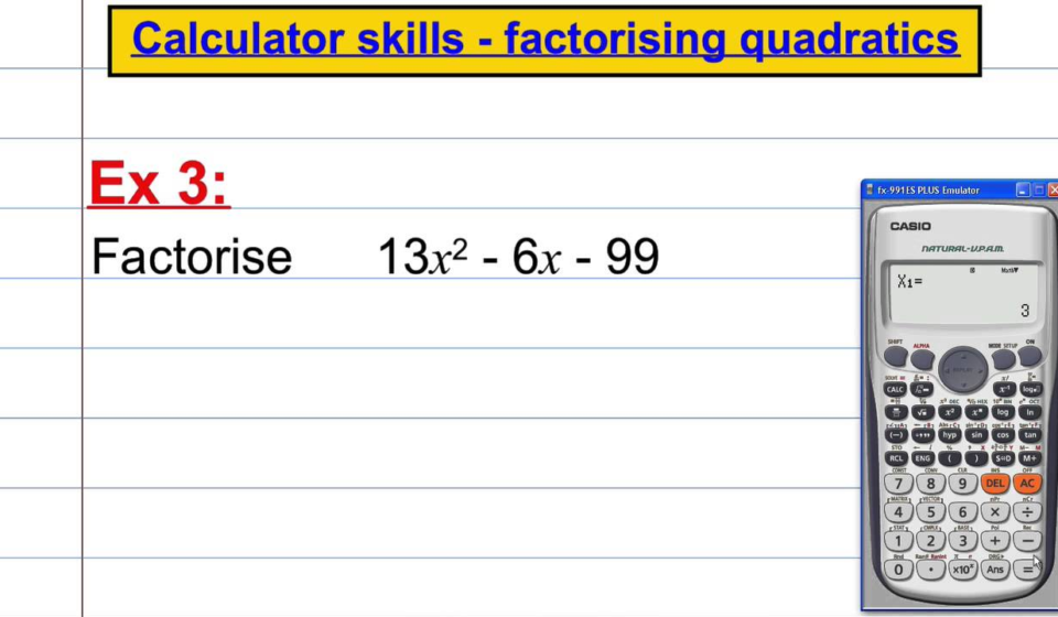 factor calculator